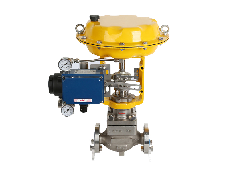 進口帶定位器氣動調節閥