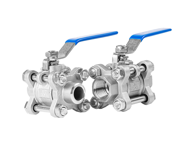 進口三片式球閥