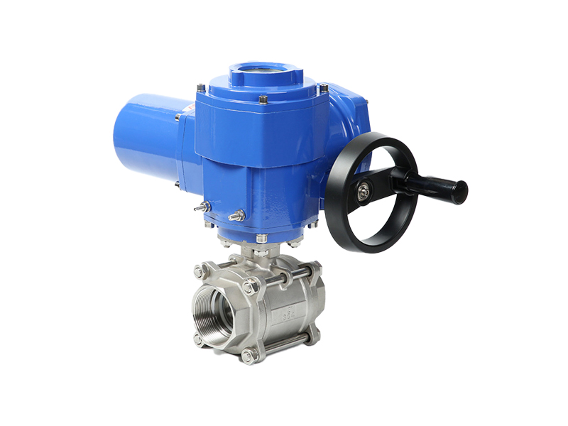 進口電動螺紋球閥