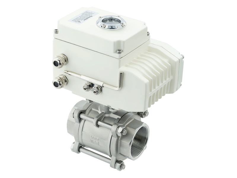 進口電動三片式球閥