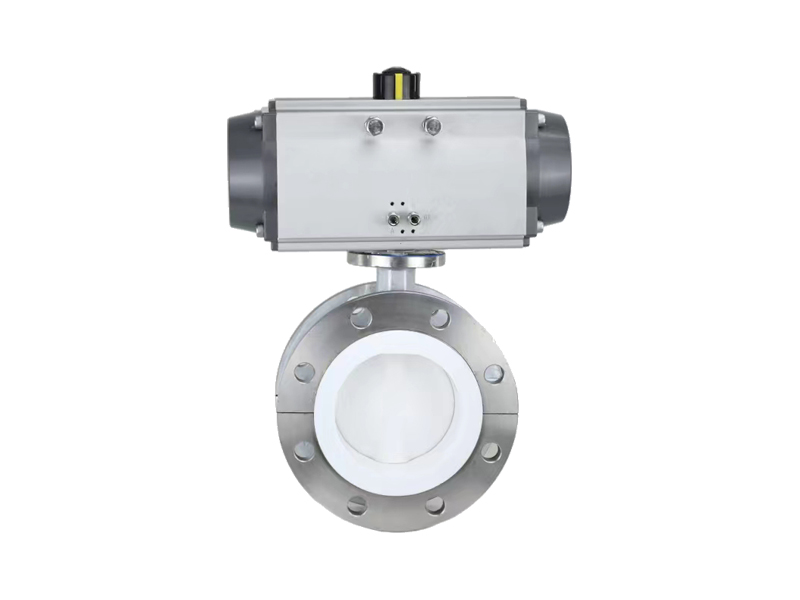 進口氣動襯氟蝶閥