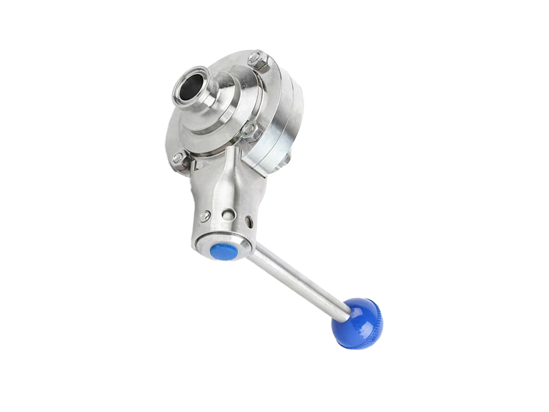 進口衛生級法蘭蝶閥