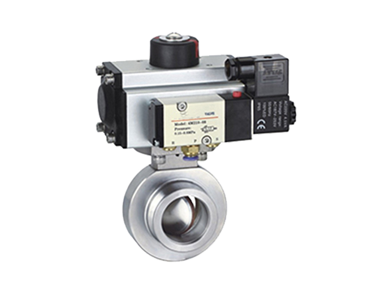 進口氣動高真空蝶閥