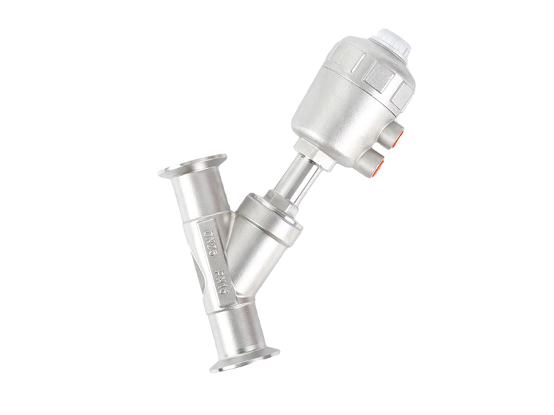 進(jìn)口快裝式氣動角座閥