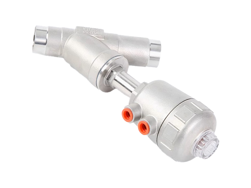 進口焊接式氣動角座閥