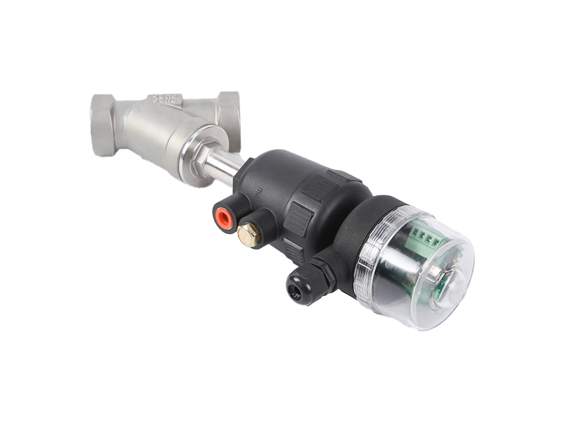 進口帶磁感應開關氣動角座閥