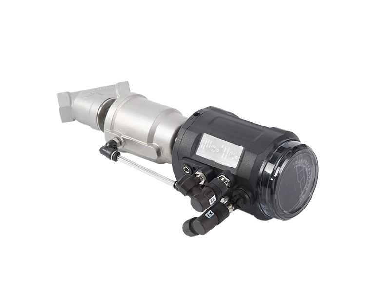 進(jìn)口帶流量調(diào)節(jié)氣動(dòng)角座閥