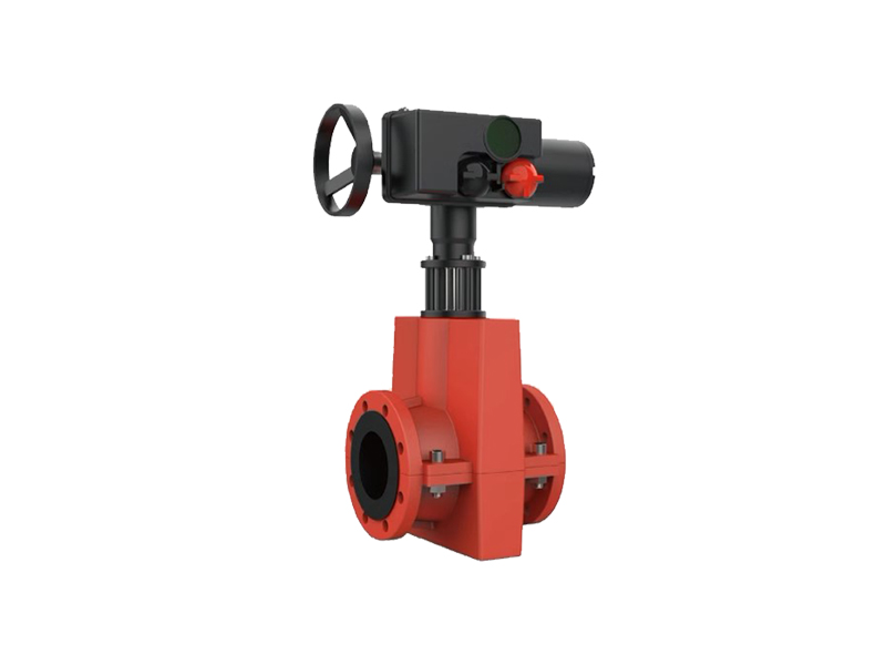 進(jìn)口電動管夾閥